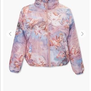 Plus Size Ángel Jacket with Matching Face Mask .